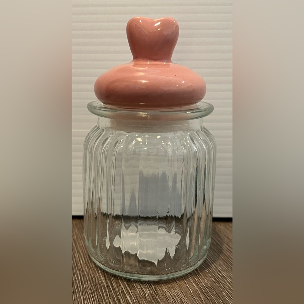 Super Cute Valentine’s Day Heart Jars- 10 oz- Set of 3- NWT - Picture 2 of 4